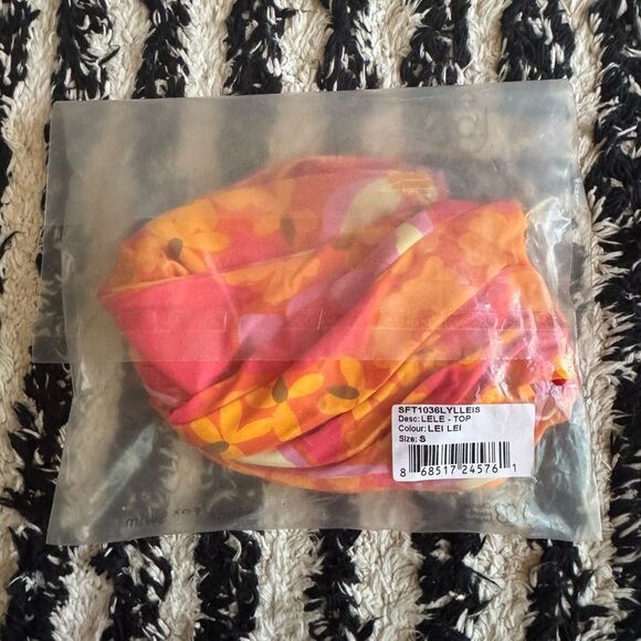 Free People x Stone Fox Swim Lele Bikini Top in Lei Lei Size Small - Picture 5 of 6